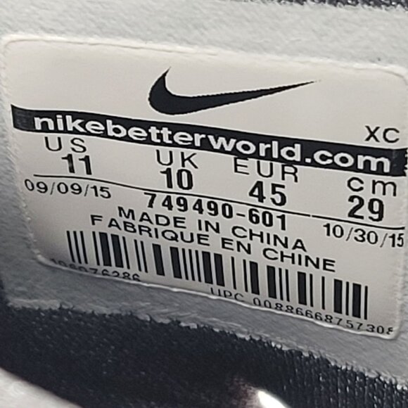 Nike Lebron Soldier IX 2015 Mens Ohio State Red Gray Shoes 749490-601 US Size 11 - Picture 10 of 10